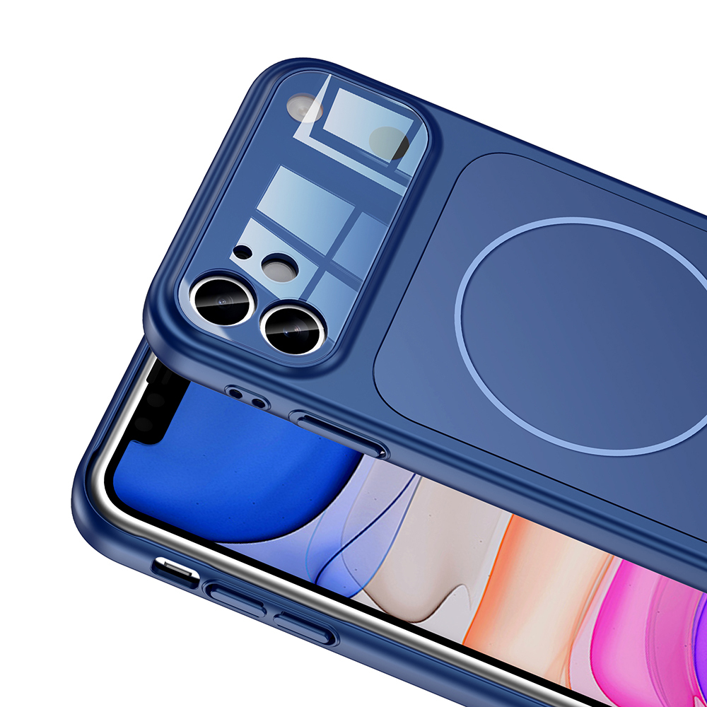 Apple iPhone 11 Uyumlu Kılıf Zore M-Safe Şarj Özellikli Kamera Korumalı Formen Kapak - 7