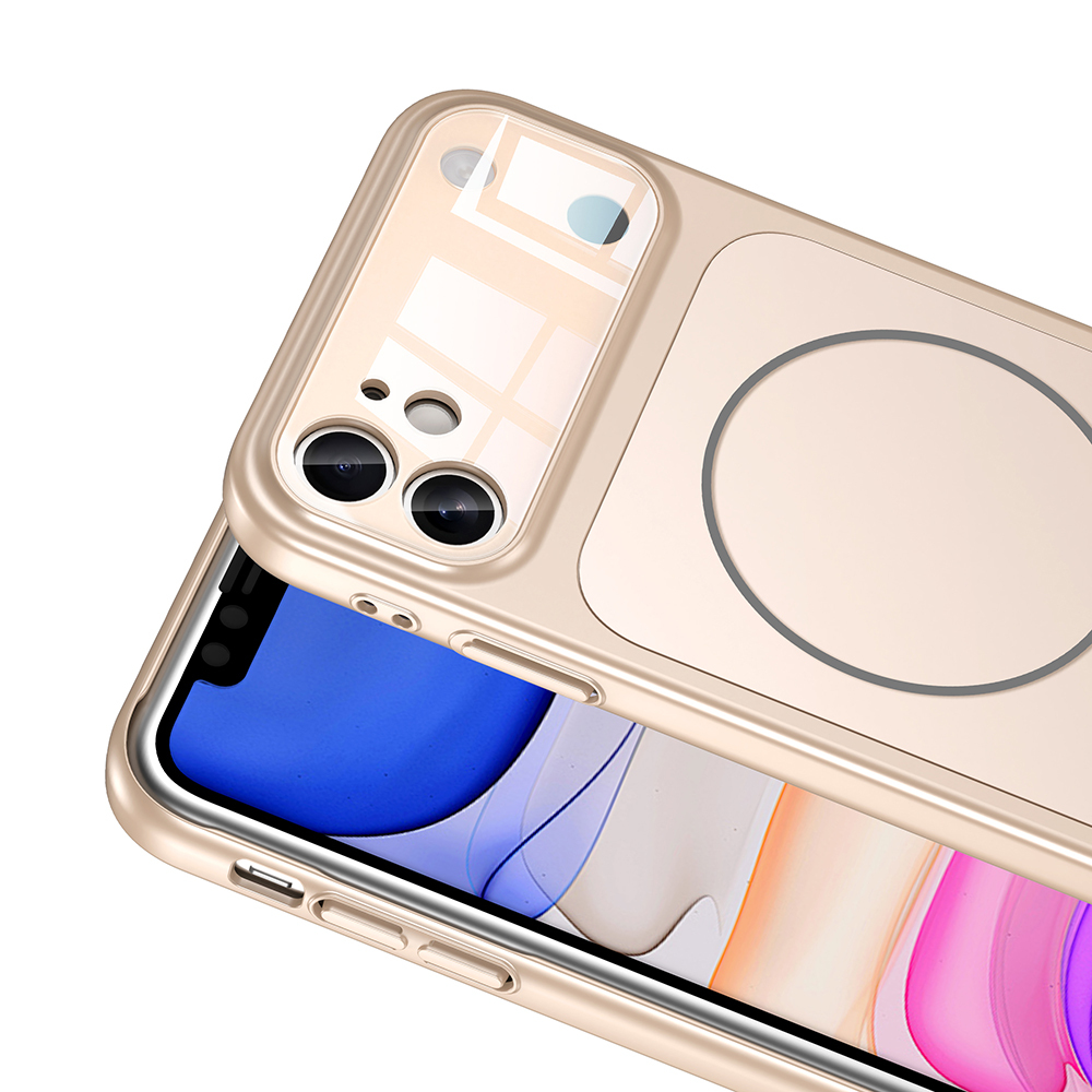 Apple iPhone 11 Uyumlu Kılıf Zore M-Safe Şarj Özellikli Kamera Korumalı Formen Kapak - 8