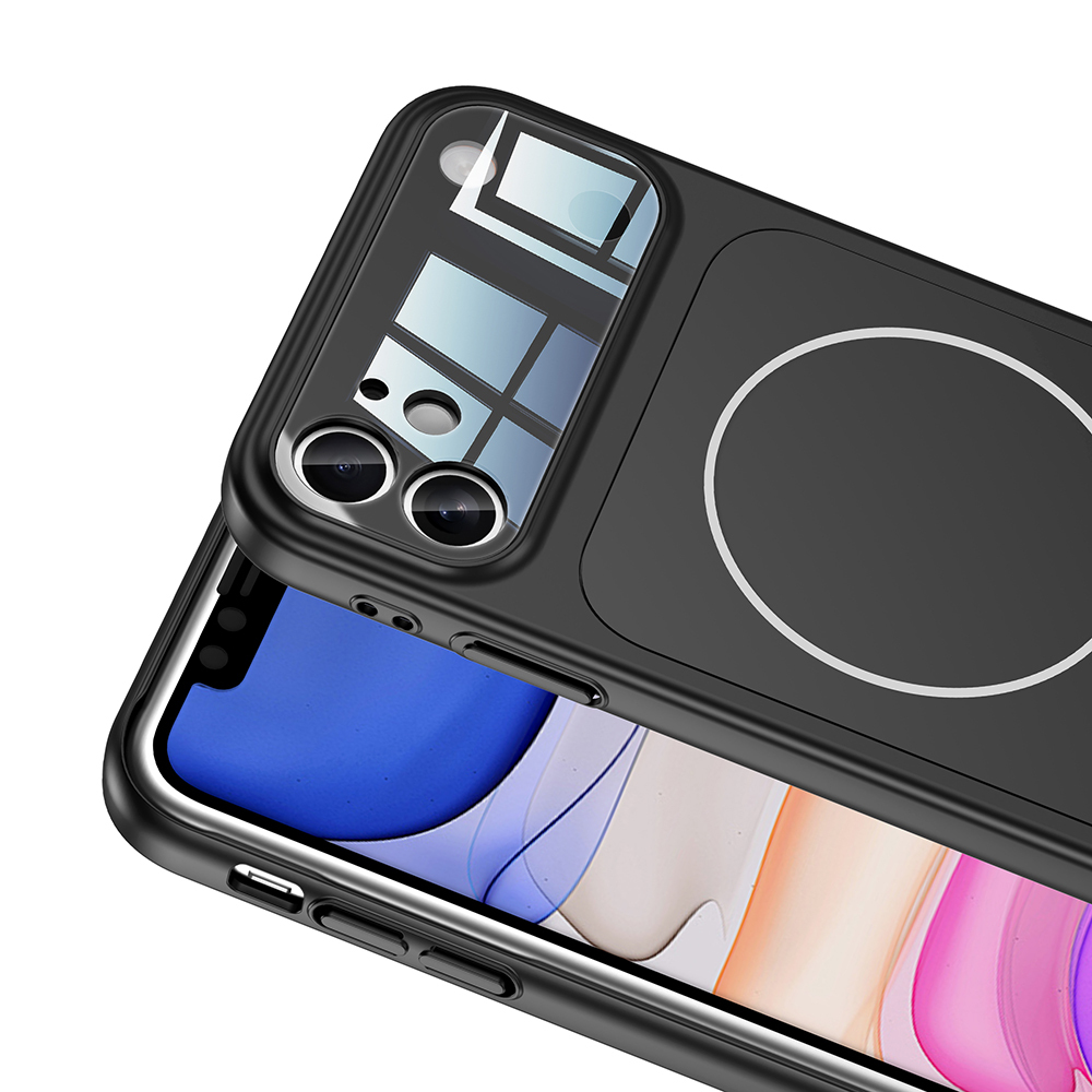 Apple iPhone 11 Uyumlu Kılıf Zore M-Safe Şarj Özellikli Kamera Korumalı Formen Kapak - 10
