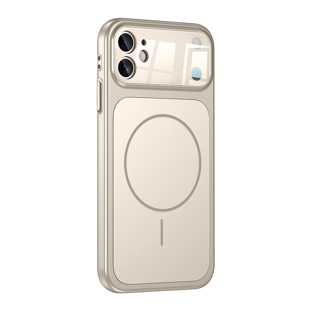 Apple iPhone 11 Uyumlu Kılıf Zore M-Safe Şarj Özellikli Kamera Korumalı Formen Kapak - 11
