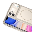 Apple iPhone 11 Uyumlu Kılıf Zore M-Safe Şarj Özellikli Kamera Korumalı Formen Kapak - 12
