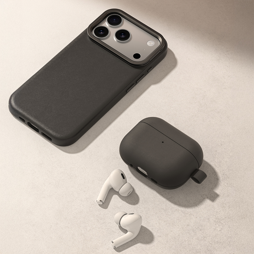 Apple AirPods Pro 3 Amazingthing Glamour Serisi Deri Tasarımlı Kapak - 4