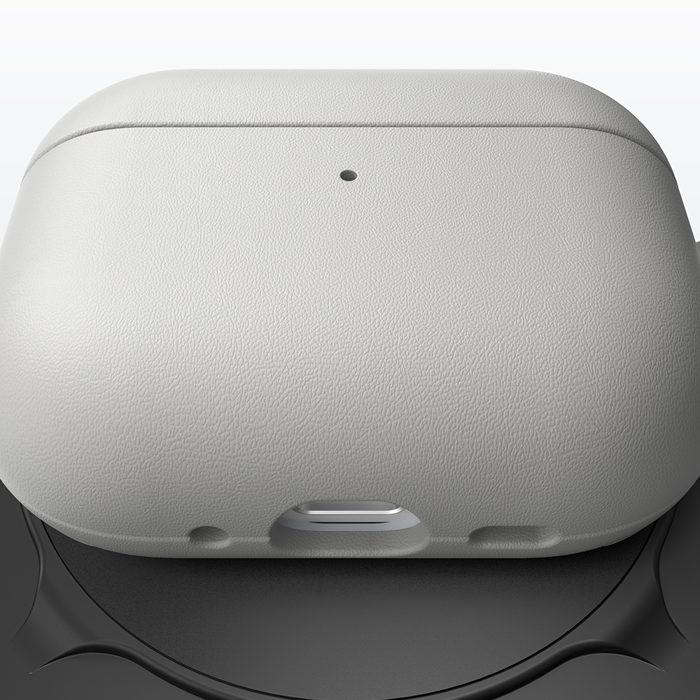 Apple AirPods Pro 3 Amazingthing Glamour Serisi Deri Tasarımlı Kapak - 8