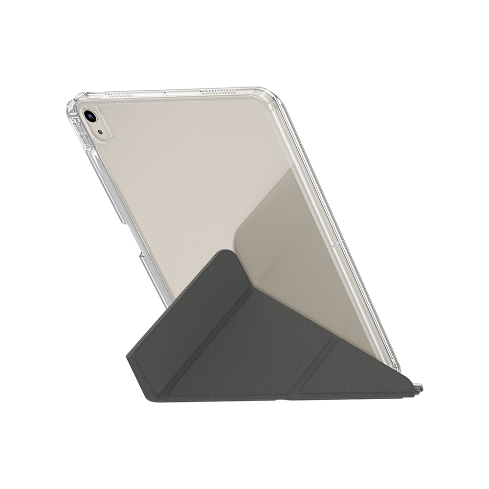 Apple iPad Air 11 2025 M3 Uyumlu Kılıf Skinarma Kalemlikli Arkası Şeffaf Standlı Magnetik Zeta Kılıf - 6