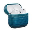 Apple Airpods Pro Uyumlu 3 Kılıf Aramid Fiber Pitaka Tactile Woven Sunset-Moonrise Serisi Kapak - 2