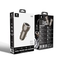 Lenyes CA65 Hızlı Şarj Özellikli Dual Type-C + Type-C Portlu PD Araç Şarj Aleti 60W - 2