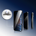 Apple iPhone 14 Pro Uyumlu Mohseven Safir Coating Privacy Hayalet Temperli Cam Ekran Koruyucu - 11