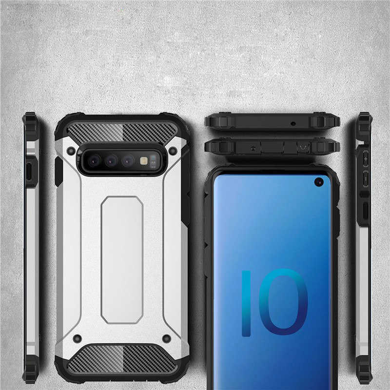 Samsung Galaxy S10 Uyumlu Kılıf Zore Crash Silikon Kapak - 2