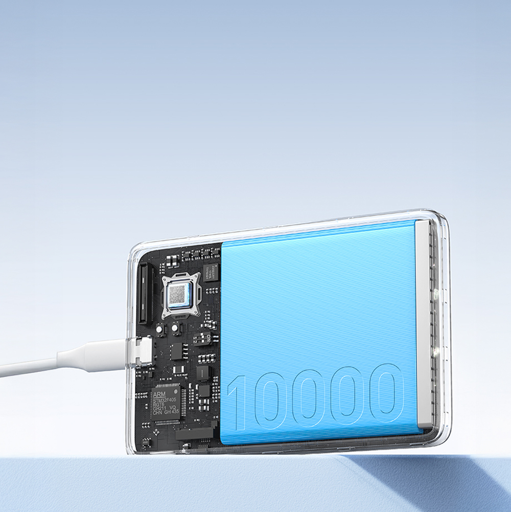 Benks MP16 ArmorGo M-safe Şarj Özellikli Ultra İnce ArmorTint Serisi Aramid Fiber Powerbank 15W 10000mAh - 3