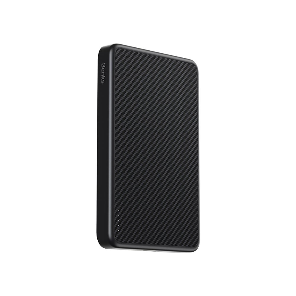 Benks MP17 ArmorGo M-safe Şarj Özellikli 600D Aramid Fiber Qi2 Teknolojili Powerbank 15W 10000mAh - 1