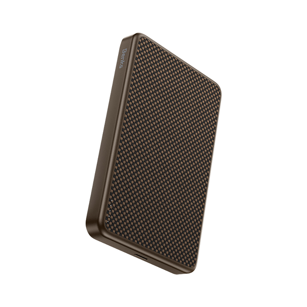 Benks MP17 ArmorGo M-safe Şarj Özellikli ArmorTint Aramid Fiber Qi2 Teknolojili Powerbank 15W 10000mAh - 4