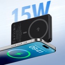 Benks MP17 ArmorGo M-safe Şarj Özellikli ArmorTint Aramid Fiber Qi2 Teknolojili Powerbank 15W 10000mAh - 8
