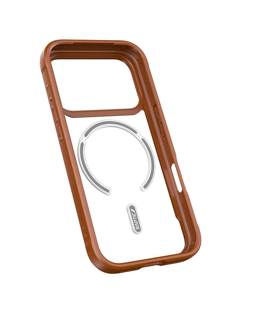 Apple iPhone 17 Pro Max Uyumlu Kılıf M-safe Şarj Özellikli Raptic Shield Classic Serisi Şeffaf Arka Yüzey C-Magnet Kapak - 8