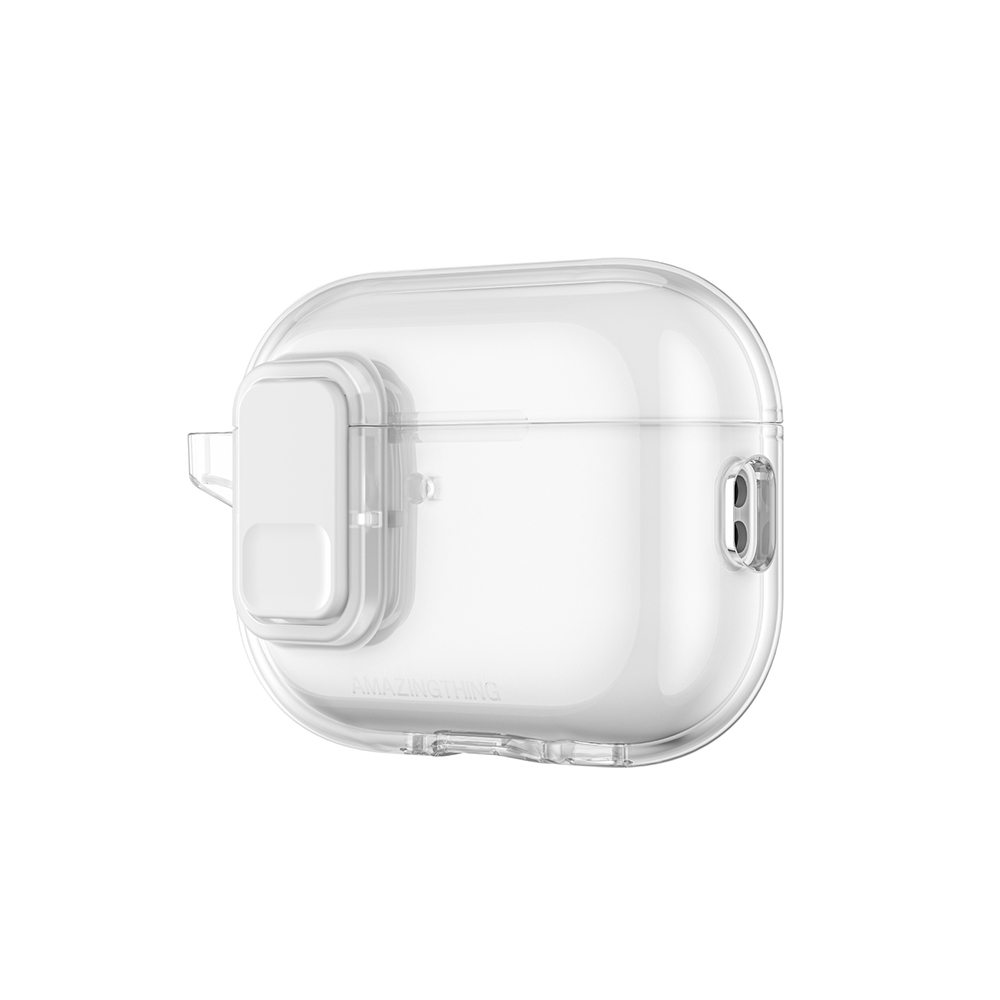 Apple Airpods Pro Uyumlu 3 Amazingthing Magnetik Kilit Tasarımlı Minimal Serisi Kılıf - 1