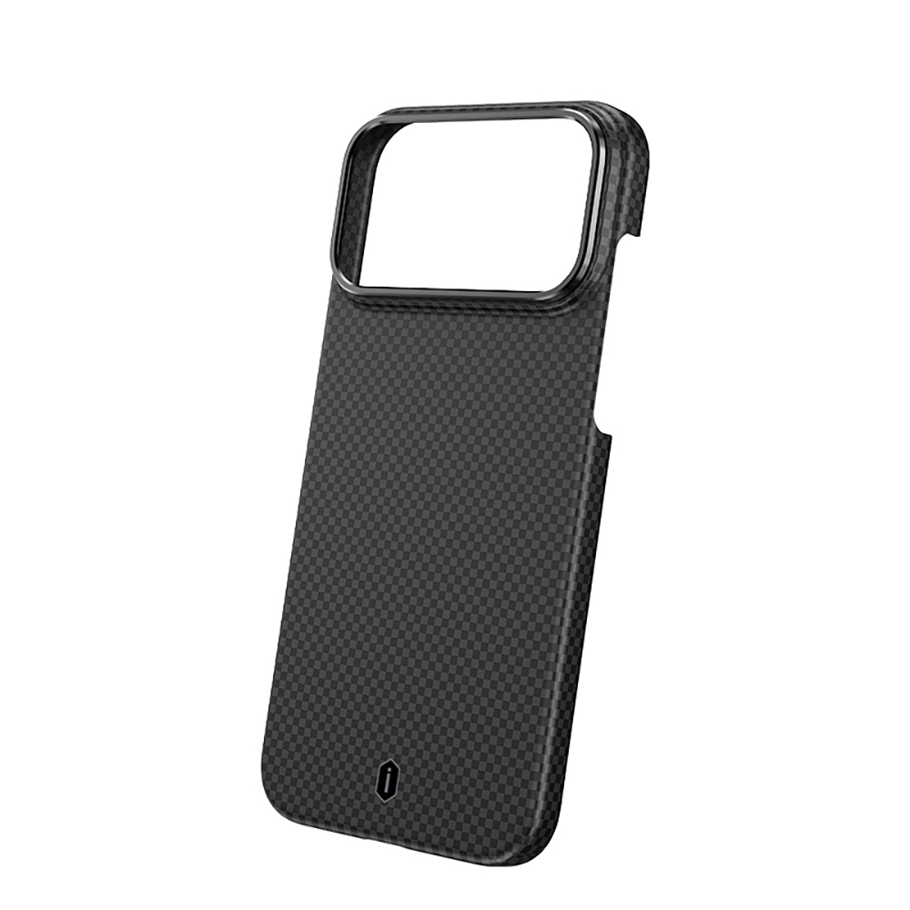 Apple iPhone 17 Pro Uyumlu Kılıf Wiwu DCC-208 Magsafe Şarj Özellikli Aramid Fiber Tasarım Kevlar Kapak - 1