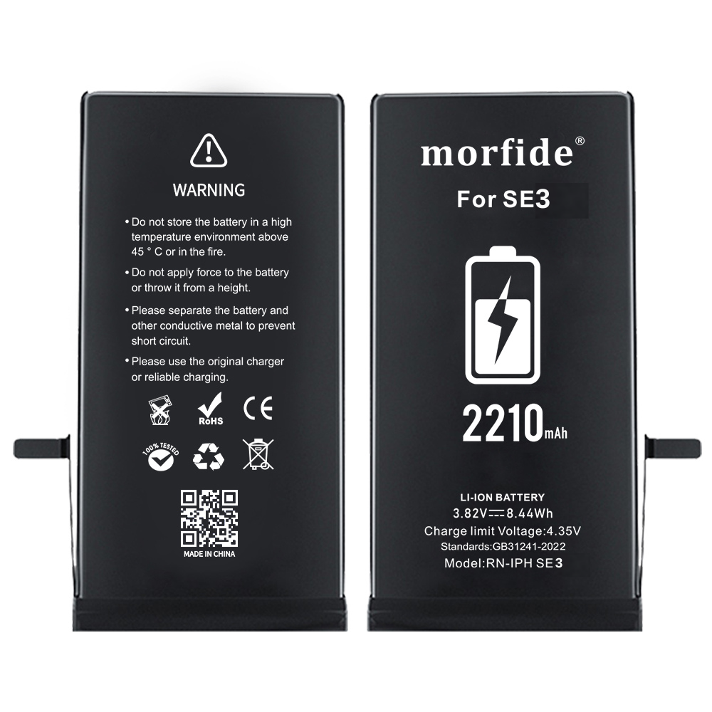 Apple iPhone SE 2020 (2. nesil) Uyumlu 2210mAh Yüksek Kapasiteli Batarya Morfide M-Max – A Sınıf Hücre, 15 Ay Garantili