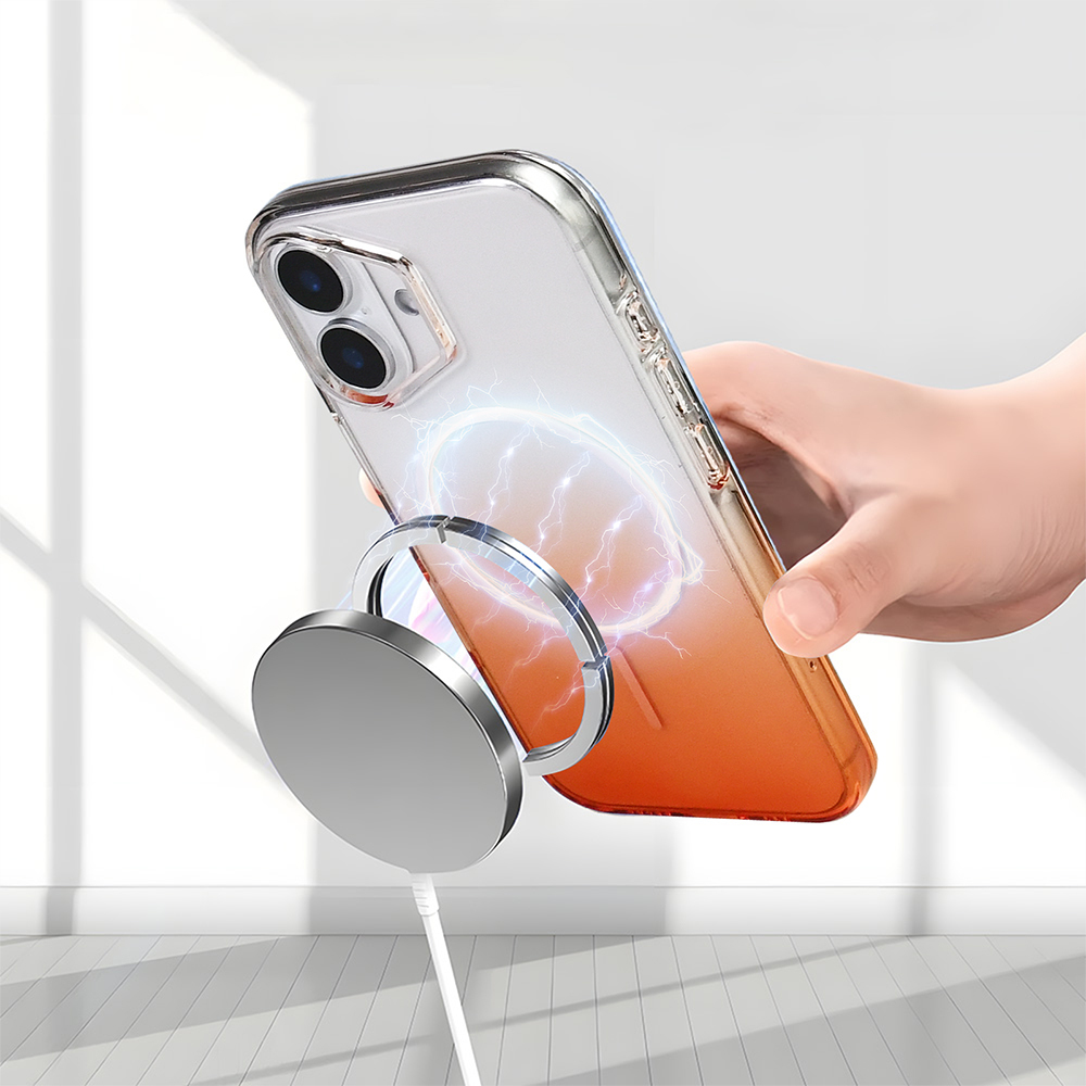 Apple iPhone 17 Uyumlu Kılıf M-Safe Şarj Özellikli Zore Septik Silikon Kapak - 10