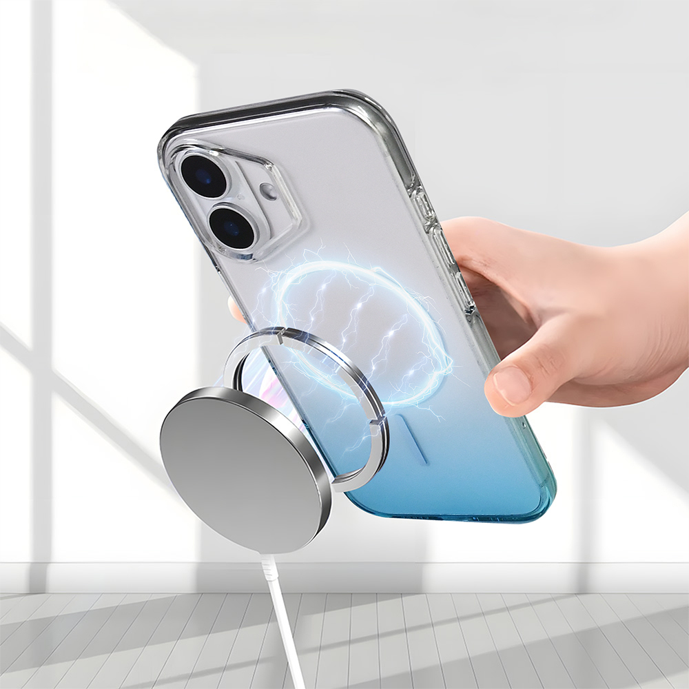 Apple iPhone 17 Uyumlu Kılıf M-Safe Şarj Özellikli Zore Septik Silikon Kapak - 19