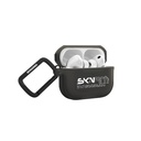 Apple Airpods Pro Uyumlu 3 Kılıf Skinarma Transparan Mat Tasarım Kinzoku Kılıf - 5