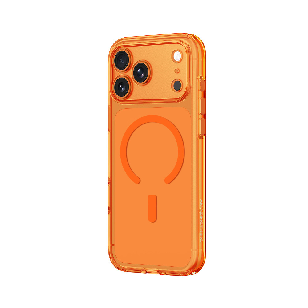 Apple iPhone 17 Pro Uyumlu Kılıf M-safe Şarj Özellikli Kamera Korumalı Amazingthing Minimal Lens Serisi Kapak - 1