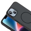 Apple iPhone 13 Uyumlu Kılıf M-safe Şarj Özellikli Zore Tea Kapak - 10