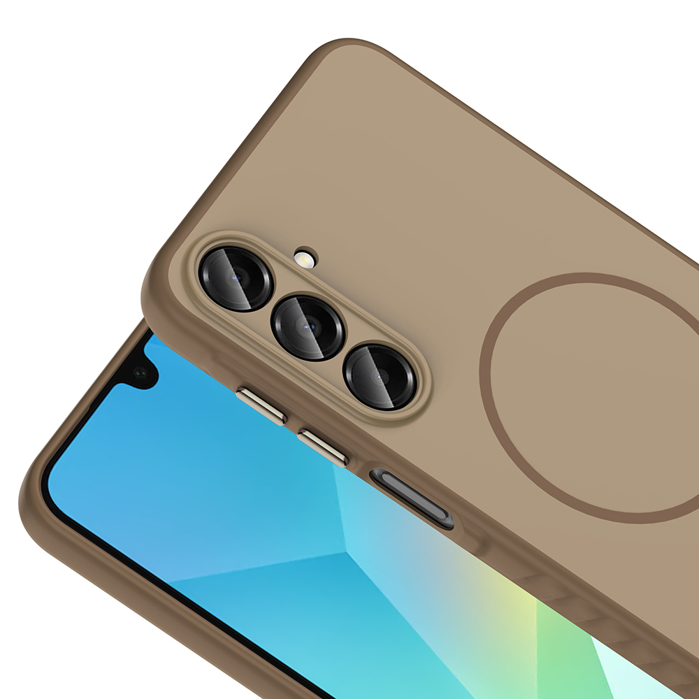 Samsung Galaxy A16 Uyumlu Kılıf M-safe Şarj Özellikli Zore Tea Kapak - 5