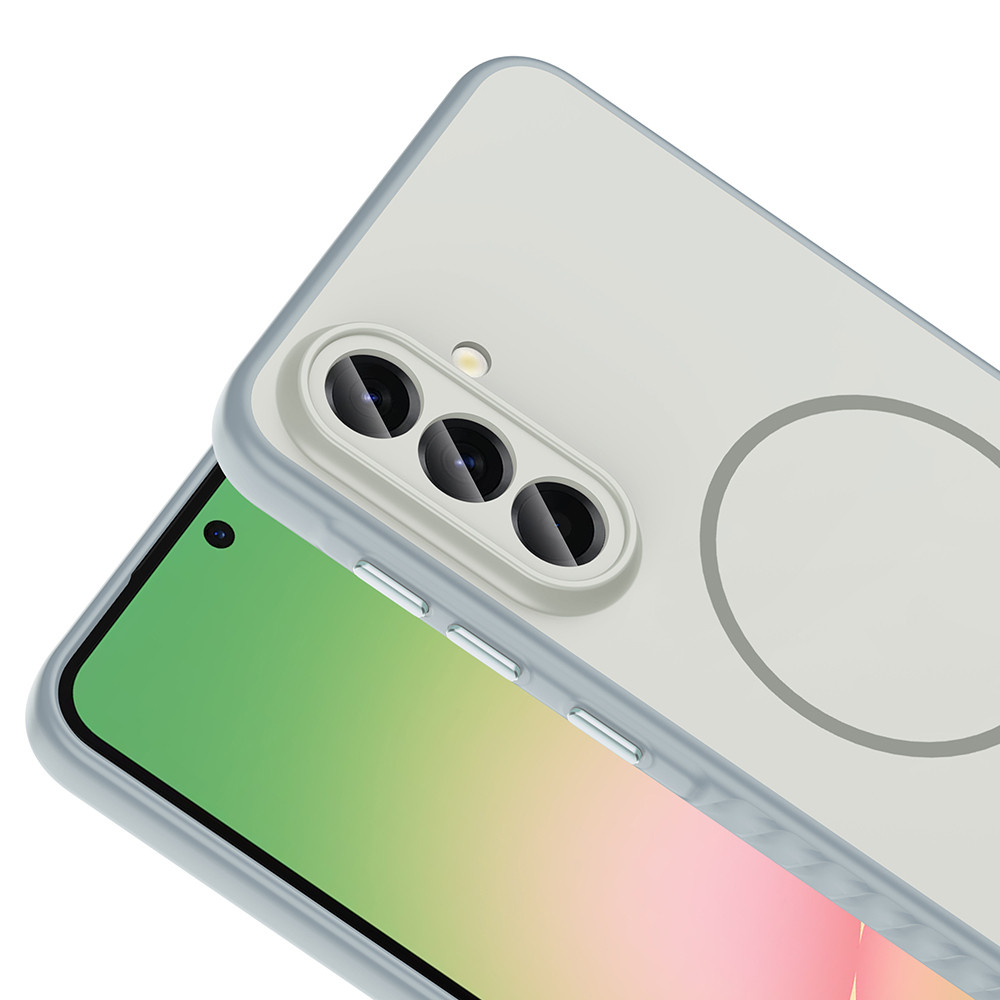 Samsung Galaxy A56 Uyumlu Kılıf M-safe Şarj Özellikli Zore Tea Kapak - 7