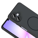 Samsung Galaxy A07 Uyumlu Kılıf M-safe Şarj Özellikli Zore Tea Kapak - 8