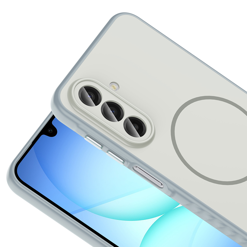Samsung Galaxy A17 Uyumlu Kılıf M-safe Şarj Özellikli Zore Tea Kapak - 7