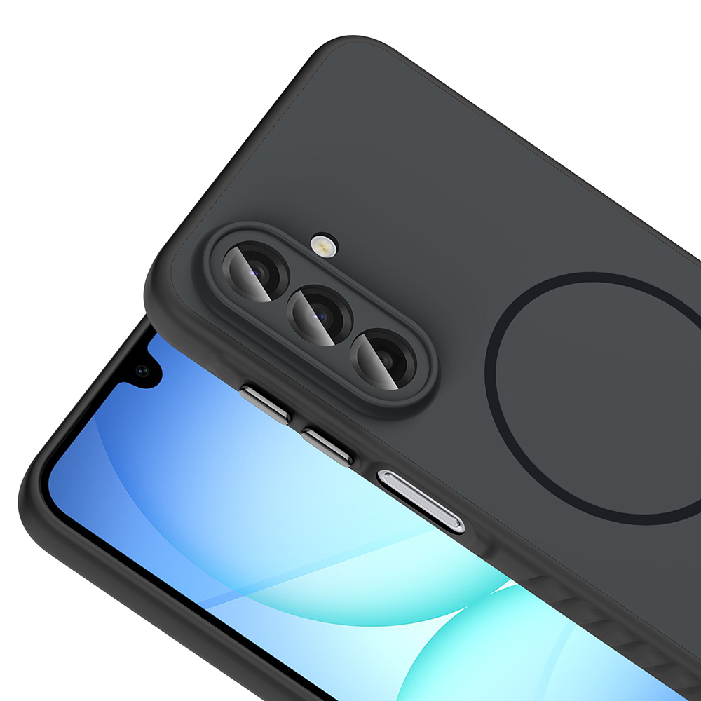 Samsung Galaxy A17 Uyumlu Kılıf M-safe Şarj Özellikli Zore Tea Kapak - 8