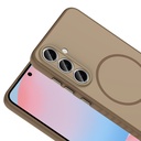 Samsung Galaxy S24 FE Uyumlu Kılıf M-safe Şarj Özellikli Zore Tea Kapak - 5