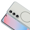 Samsung Galaxy S24 FE Uyumlu Kılıf M-safe Şarj Özellikli Zore Tea Kapak - 7