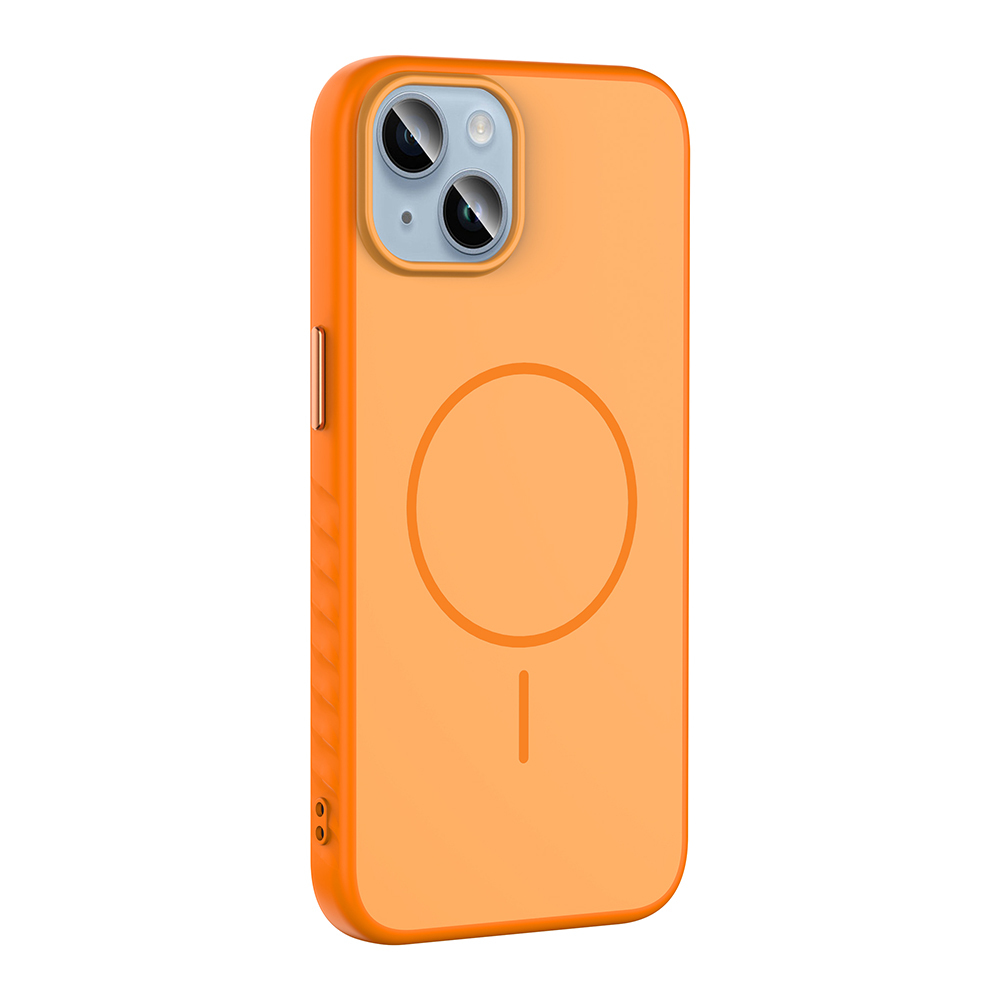 Apple iPhone 14 Uyumlu Kılıf M-safe Şarj Özellikli Zore Tea Kapak - 2