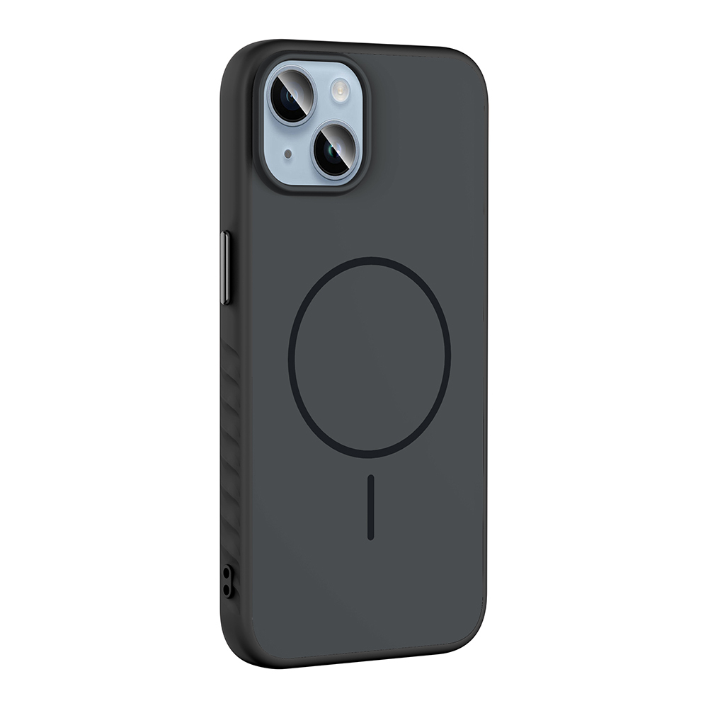 Apple iPhone 14 Uyumlu Kılıf M-safe Şarj Özellikli Zore Tea Kapak - 5