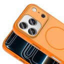 Apple iPhone 17 Pro Max Uyumlu Kılıf M-safe Şarj Özellikli Zore Tea Kapak - 4