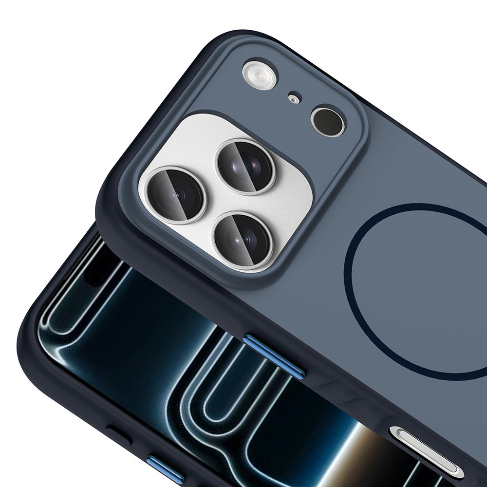 Apple iPhone 17 Pro Max Uyumlu Kılıf M-safe Şarj Özellikli Zore Tea Kapak - 5