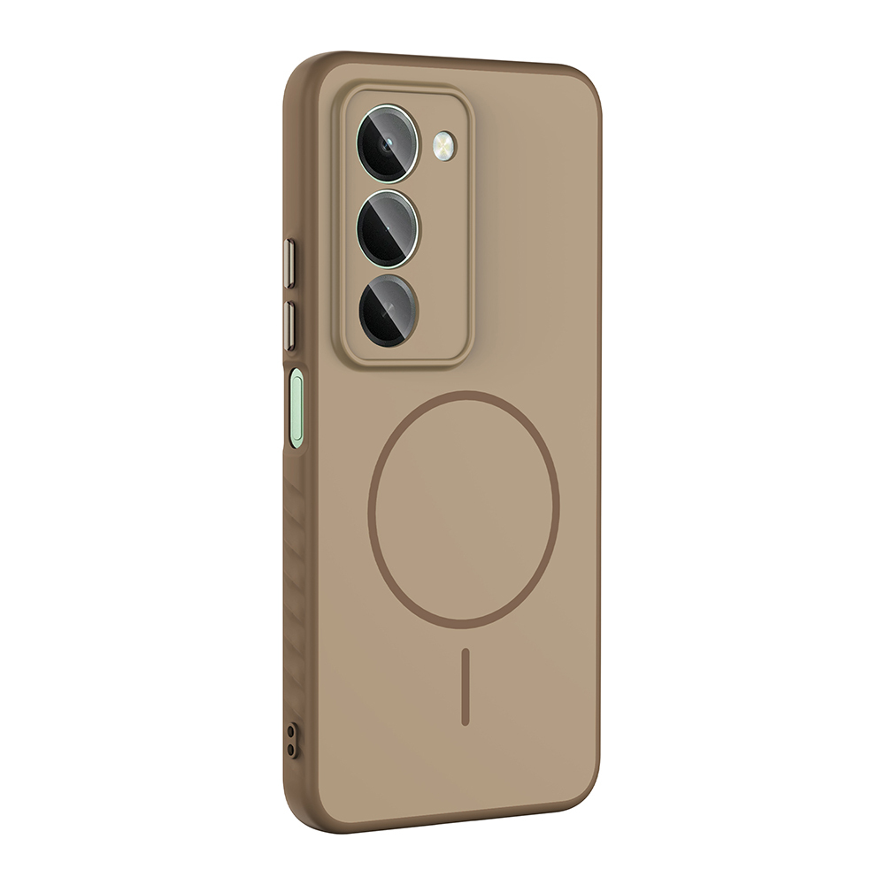 Xiaomi Redmi 15 Kılıf M-safe Şarj Özellikli Zore Tea Kapak - 1