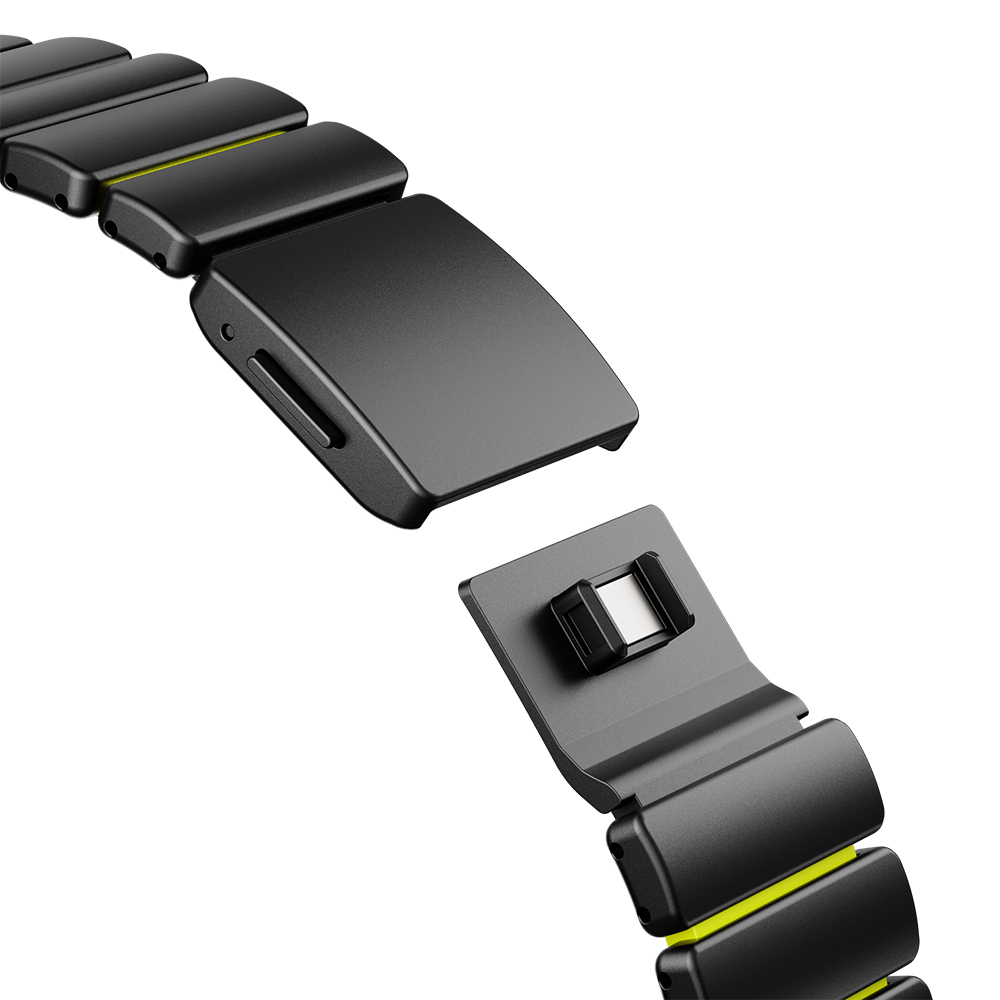 Apple Watch 42mm Uyumlu Zore KRD-152 Titanyum Silikon Kordon - 26