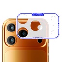 Apple iPhone 17 Pro Uyumlu Mohseven Pet Film Kamera Çerçeve Koruyucu - 2