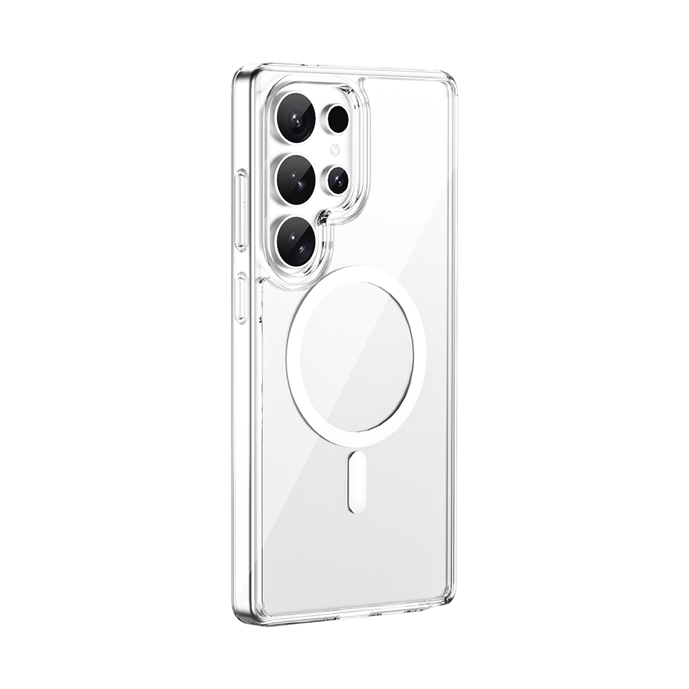 Samsung Galaxy S2 Uyumlu6 Ultra Kılıf Wiwu MCC-101 iShield Pro Serisi M-safe Şarj Özellikli Crystal Sert PC Kapak - 1