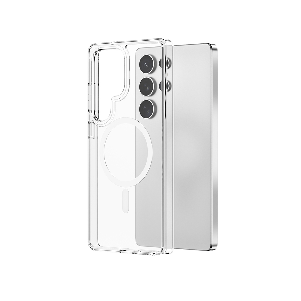 Samsung Galaxy S2 Uyumlu6 Ultra Kılıf Wiwu MCC-101 iShield Pro Serisi M-safe Şarj Özellikli Crystal Sert PC Kapak - 2
