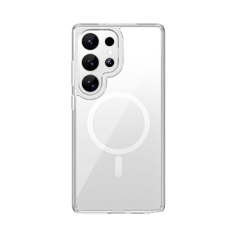 Samsung Galaxy S2 Uyumlu6 Ultra Kılıf Wiwu MCC-101 iShield Pro Serisi M-safe Şarj Özellikli Crystal Sert PC Kapak - 3
