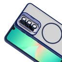 Samsung Galaxy A17 Uyumlu Kılıf Standlı ve Kamera Lens Hediyeli Zore Etro Kapak - 6