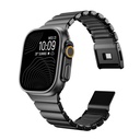 Apple Watch 7 45mm Uyumlu Zore KRD-152 Titanyum Silikon Kordon - 16