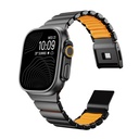 Apple Watch 7 45mm Uyumlu Zore KRD-152 Titanyum Silikon Kordon - 17