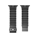 Apple Watch 7 45mm Uyumlu Zore KRD-152 Titanyum Silikon Kordon - 33