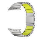 Apple Watch Ultra 49mm Uyumlu Zore KRD-152 Titanyum Silikon Kordon - 20