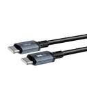 Wiwu Wi-C057 Titanlink Serisi Type-C to Type-C Hızlı Şarj Özellikli PD Data ve Şarj Kablosu 60W 1M - 1