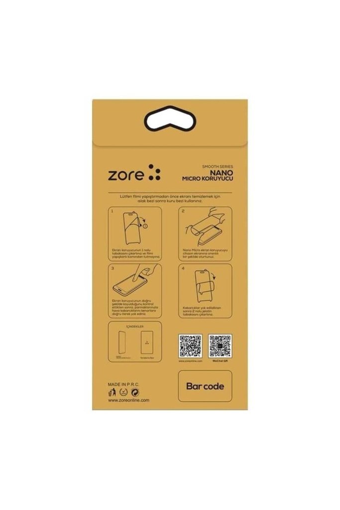 Apple iPhone 13 Pro Uyumlu Zore Nano Micro Temperli Ekran Koruyucu