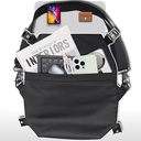 Lenyes LB563 Dreamer Crossbody Serisi Su Geçirmez Deri Tasarımlı Çapraz Vücut Çantası - 2